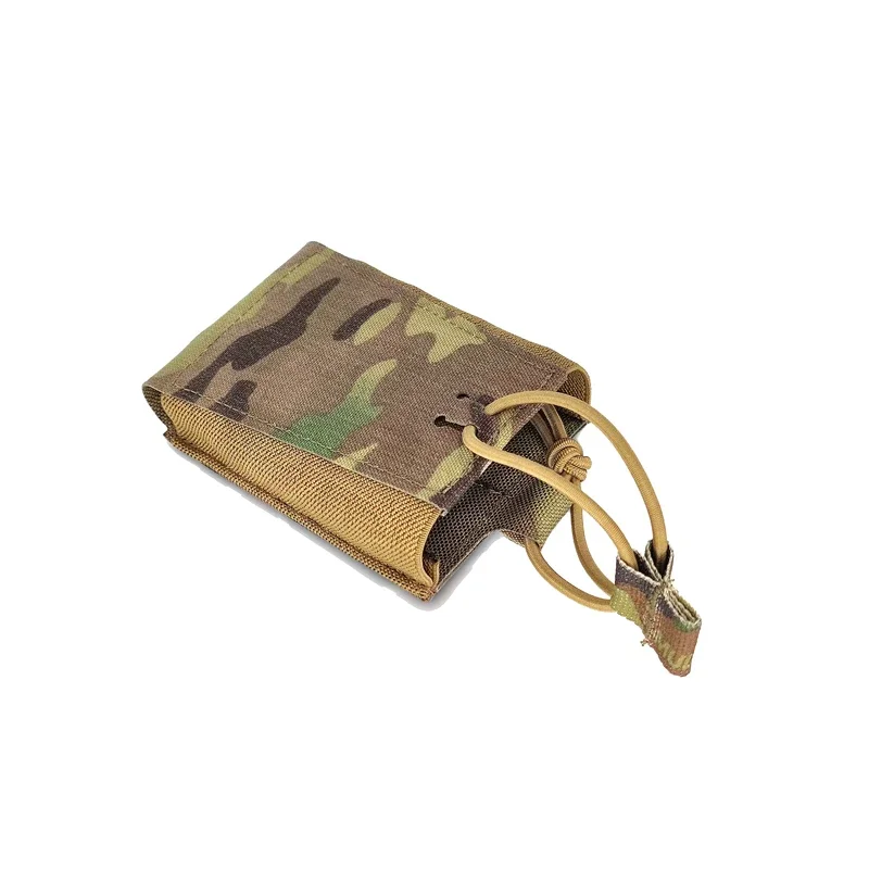 Bolsa táctica magnética GBRS 556/762, bolsa elástica Molle para revistas, Airsoft, Multicam, placa, equipo de transporte - imagen 4