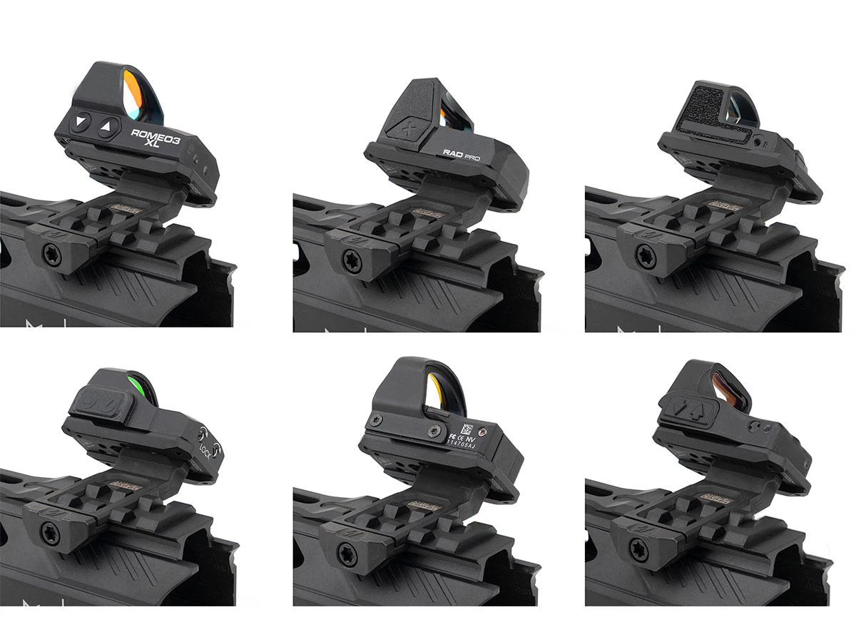 Accesorio óptico de ataque táctico Ambush OM45, montaje óptico de 45 grados para miras de punto rojo - imagen 5