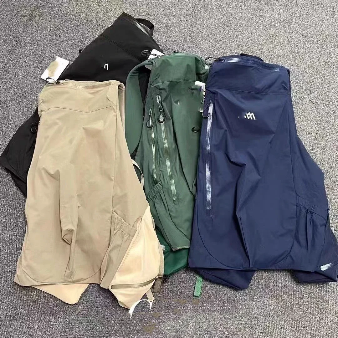 Lawaia-mochila con chaleco negro para hombre, bolsa de escalada ligera para viajes al aire libre, mochila para acampar, bolsa de nailon, 1 ud. - imagen 2