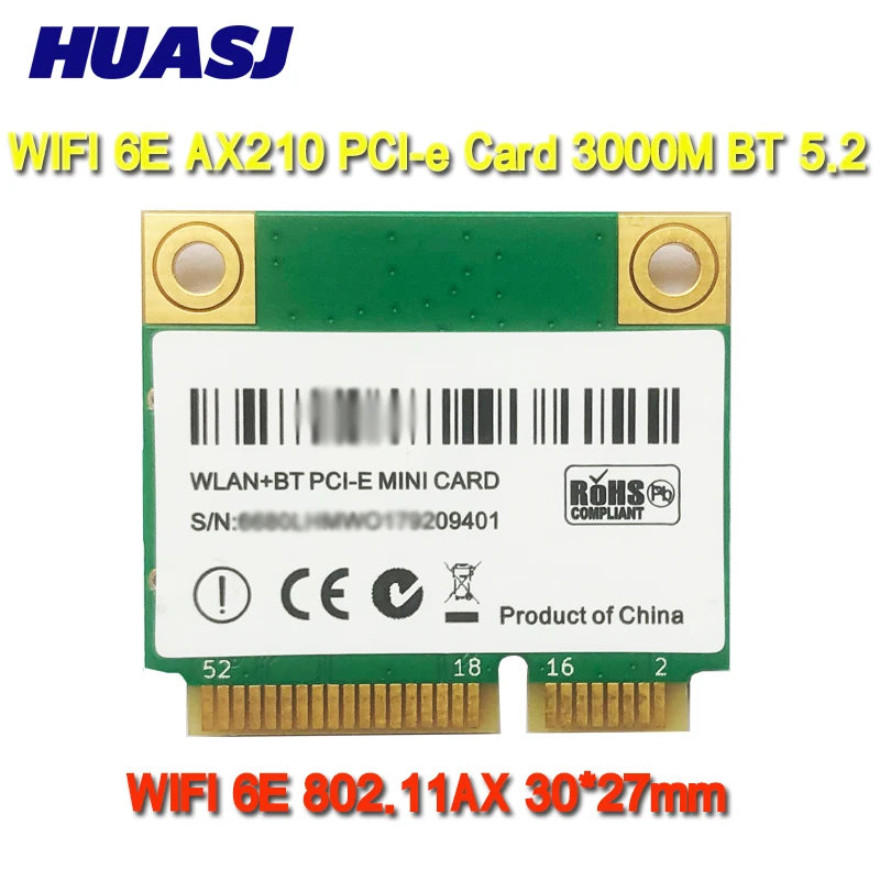 Huasj adaptador WiFi mini PCIe doble banda Bluetooth para PC - imagen 4