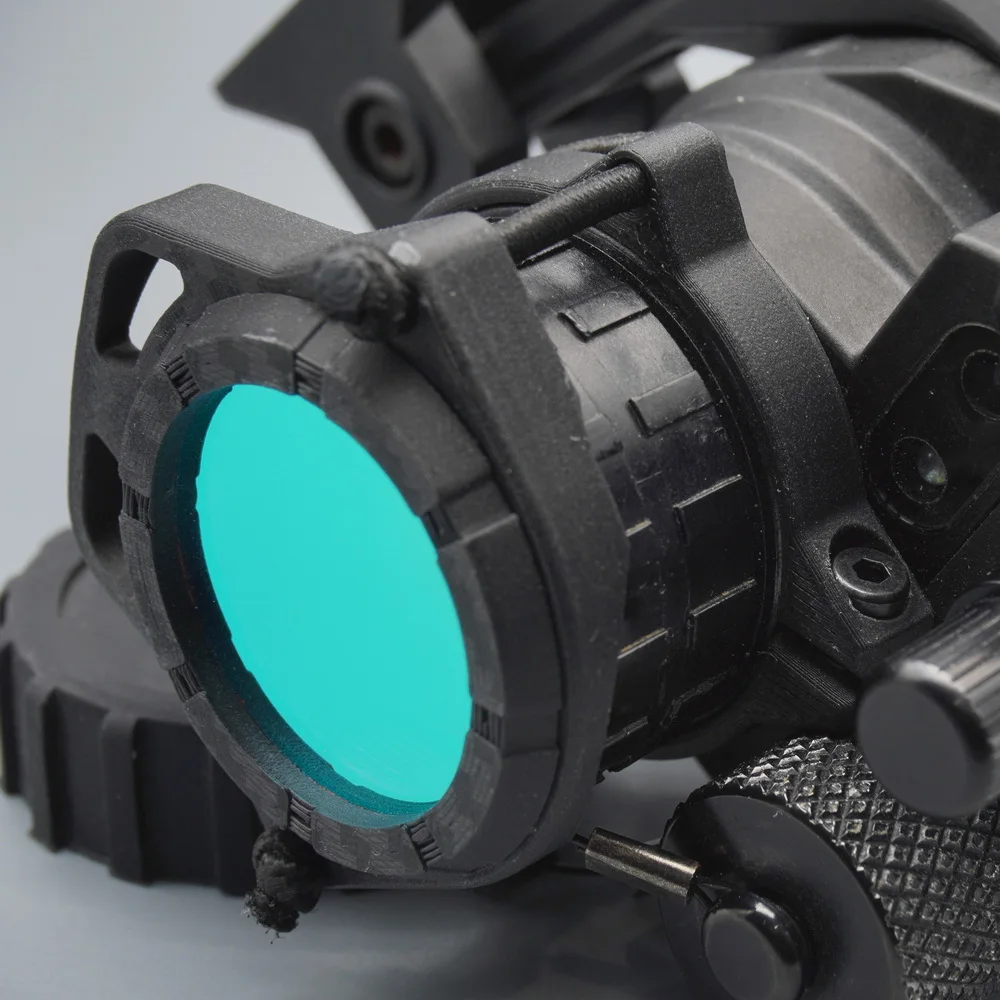 Gafas tácticas de visión nocturna NVG con protector láser de onda C, filtro antiverde y antideslumbrante para una visión mejorada - imagen 3