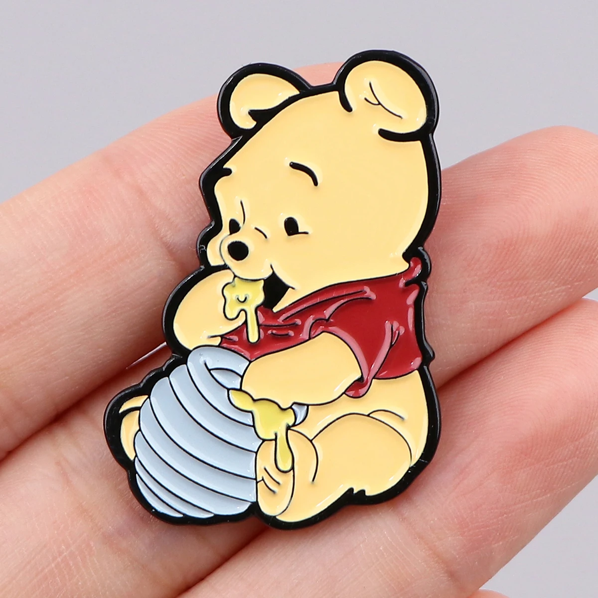 Broches de gato lindo para mujer, insignia de solapa de esmalte de Metal de Animal de dibujos animados, Pin de mochila de chaqueta vaquera, regalos de fanáticos de amigos - imagen 5