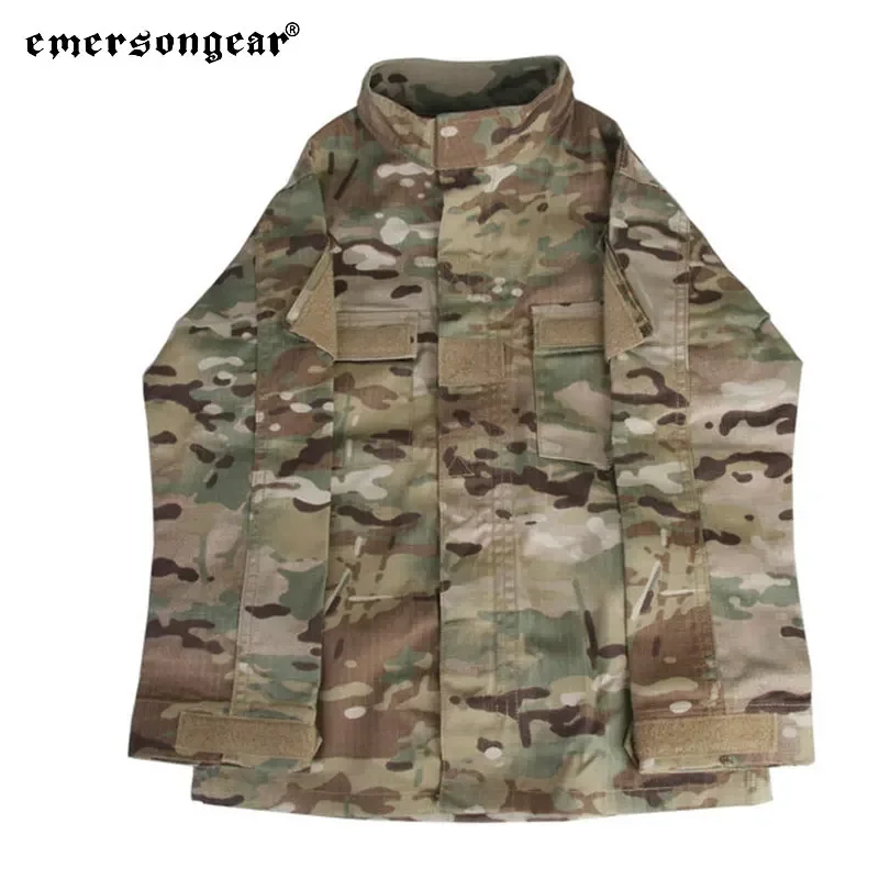 Emersongear-Conjunto de uniforme de combate táctico para niños de 6 a 14 años, traje deportivo para niños, camisas, pantalones, Tops, pantalones, senderismo al aire libre MC - imagen 5