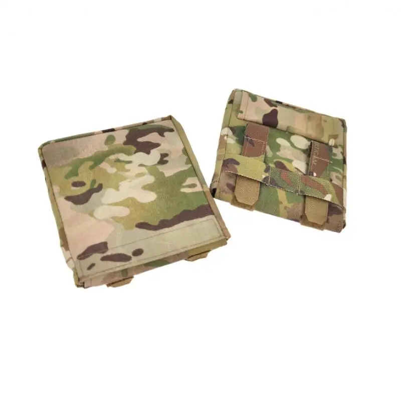 Bolsa táctica Molle para placa lateral 6x6, ultraligera, bolsa de secado al sol, Airsoft, bolsillo para placa con correa para pollo - imagen 2