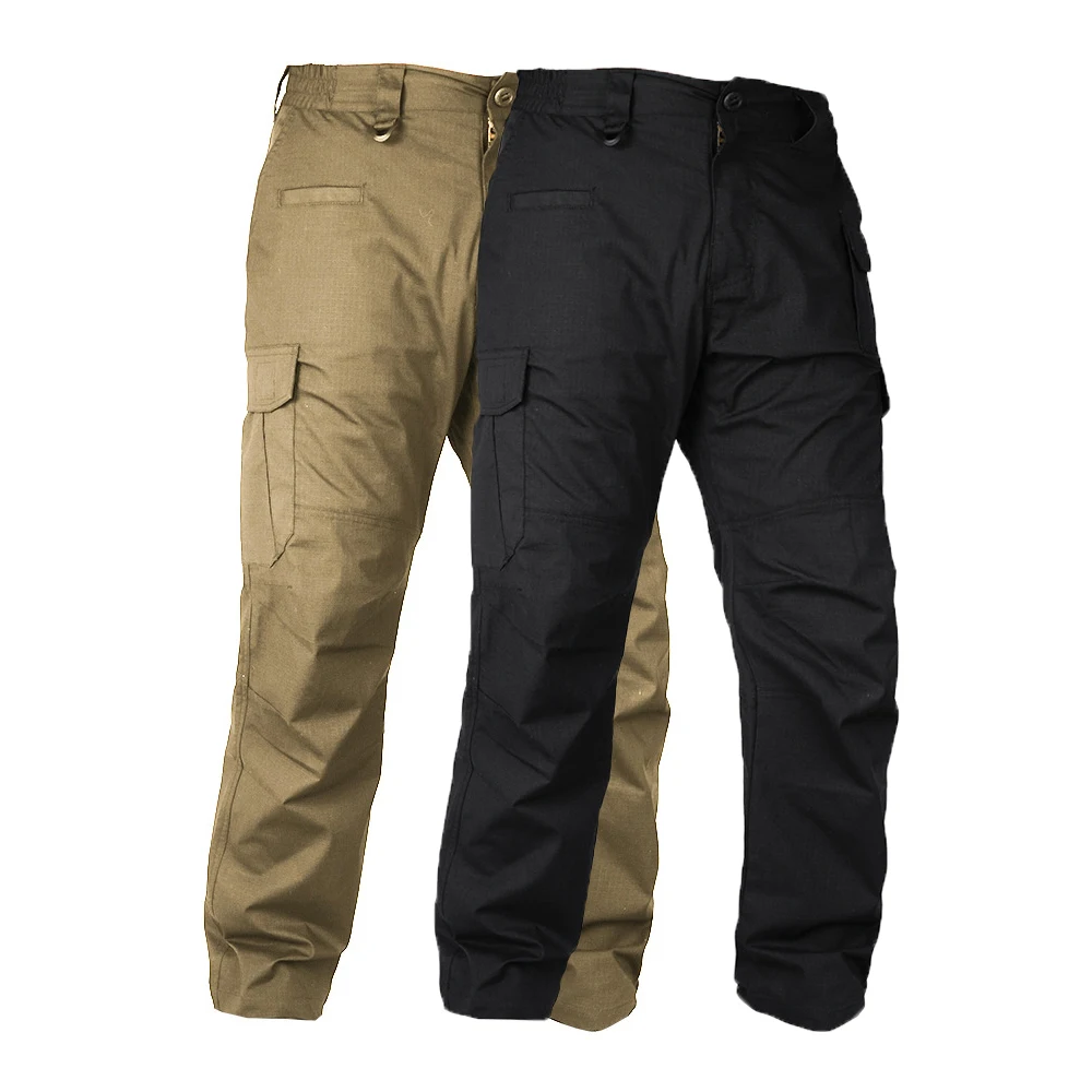 Pantalones elásticos informales para hombre, ropa para deportes al aire libre, senderismo, caza, trabajo táctico, pantalones resistentes al desgaste