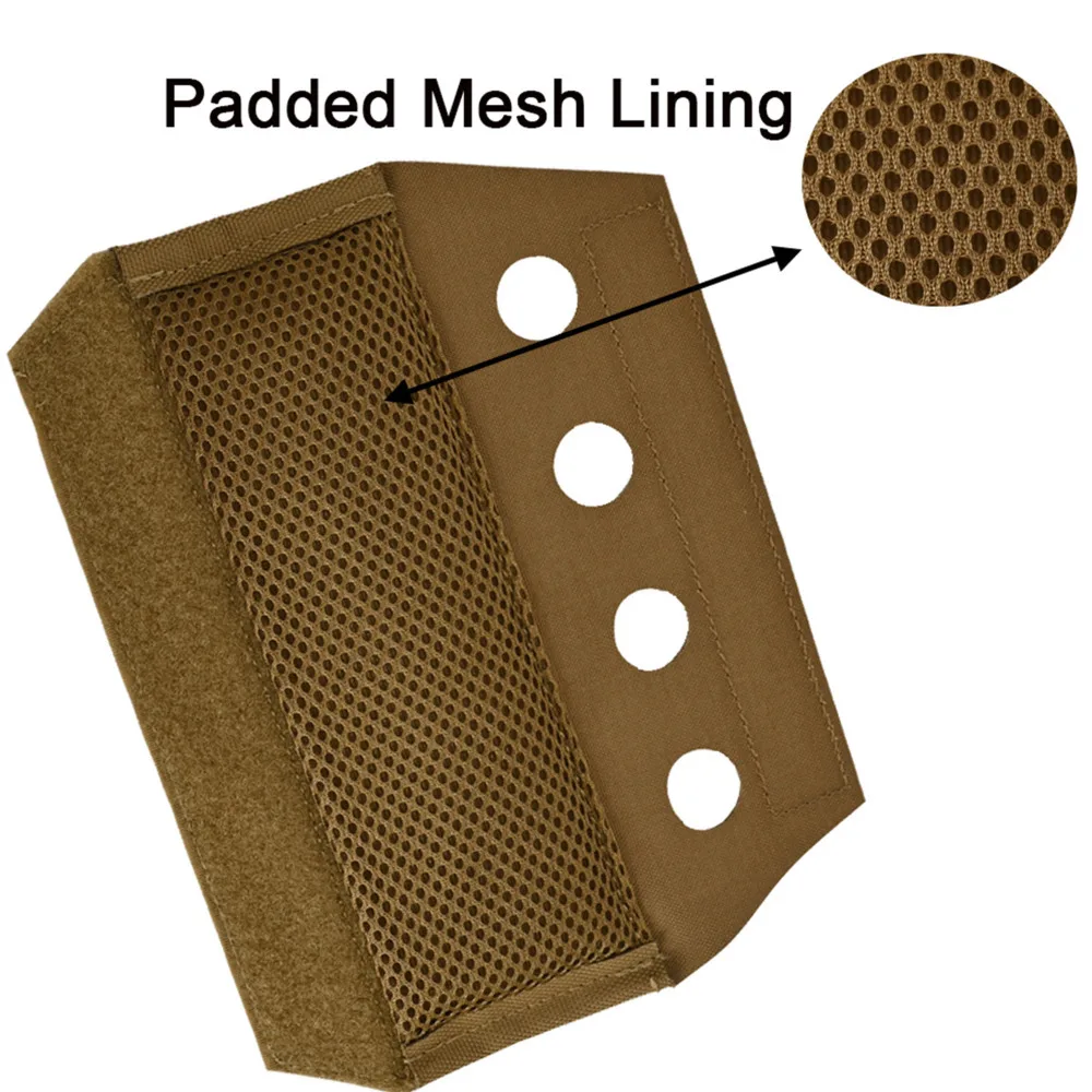 Portador de placa estilo Ferro, almohadilla para correa de hombro, cojín suave cómodo, correa para el hombro, cubierta acolchada de malla FCPC FCSK JPC XPC AVS SS, chaleco - imagen 4