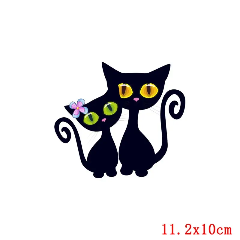 Apliques de animales de dibujos animados, transferencias de hierro para ropa, bricolaje, búho, Rubbit, perro, transferencia de calor, termoadhesivo para planchar para ropa - imagen 5