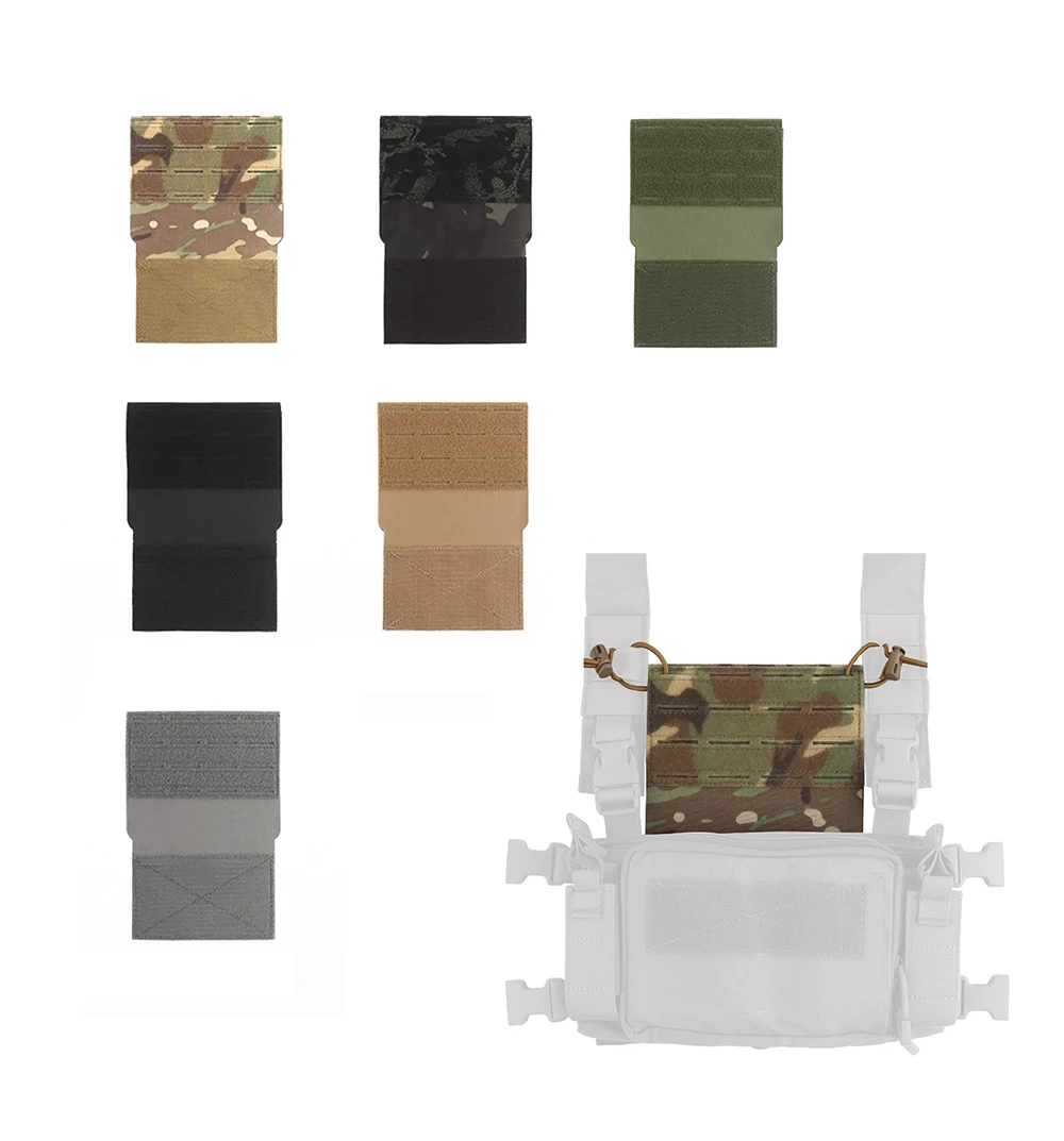 Bolsa táctica para el pecho, soporte Molle, Panel Atak estilo Ferro, placa de expansión del Panel frontal de navegación Airsoft Chesty