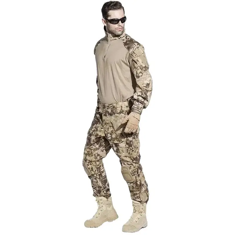 Emersongear-Conjunto de uniforme de combate G3 para hombre, traje de camisa, pantalones, Tops, pantalones Cargo de servicio, entrenamiento, caza, HLD - imagen 3