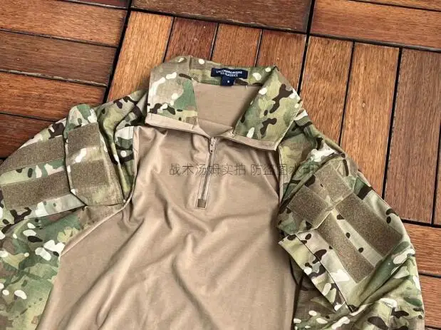 Multi camuflaje, deportes al aire libre, Top transpirable, manga larga, GEN3 - imagen 4