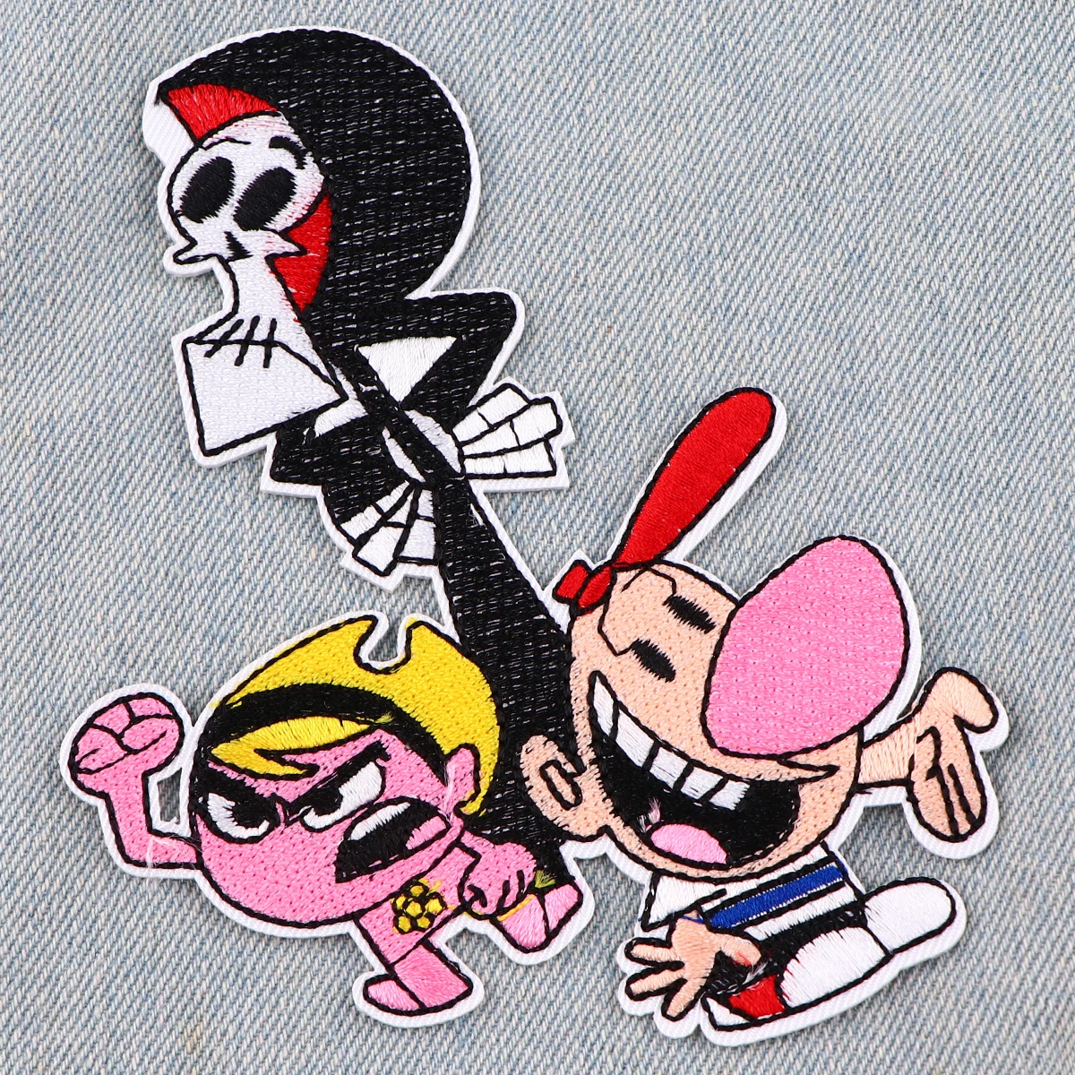 Parches de dibujos animados para planchar en la ropa, parches bordados DIY para ropa, insignias, accesorios - imagen 3