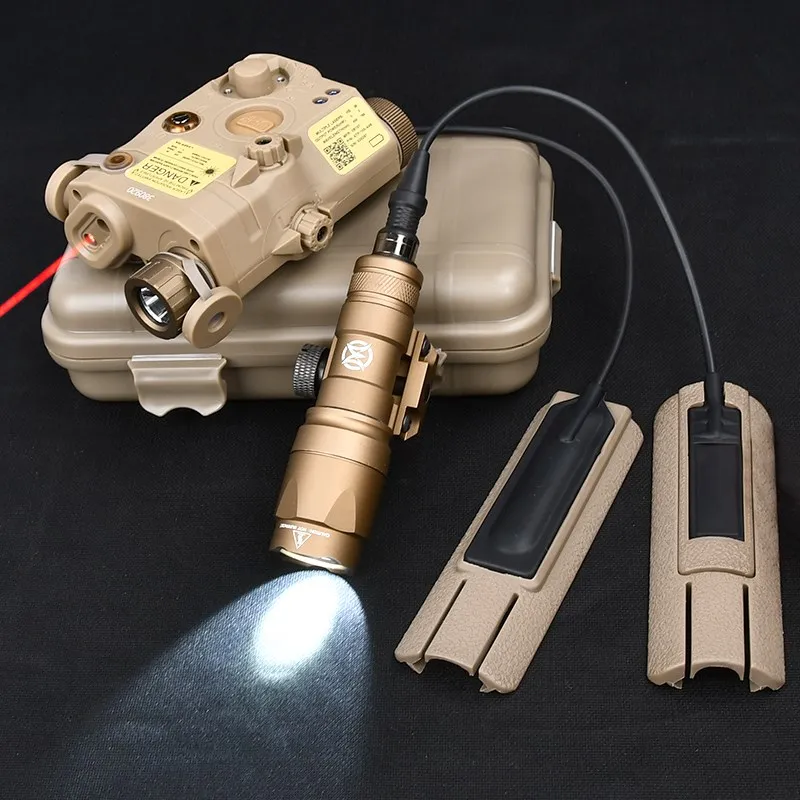 WADSN PEQ15 puntero láser táctico rojo verde azul láser M300A linterna Scout de lúmenes altos conjunto Airsoft accesorio de 20mm - imagen 2