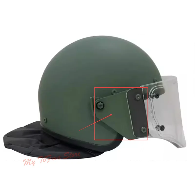 Accesorios de máscara de protección facial para casco ruso ZSH-1-2M SH60, 1 par