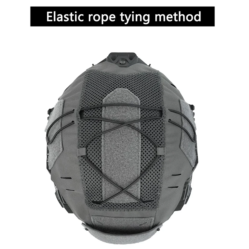 DMGear-cubierta de casco de choque balístico, equipo táctico verde de guardabarros negro de malla, accesorios de caza Airsoft, Wendy3.0 - imagen 2