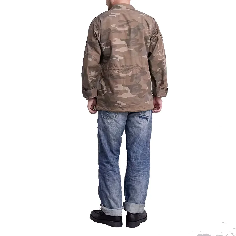 Chaqueta de entrenamiento Vintage para hombre, para protección infrarroja, entrenamiento recreativo, deportes, abrigo suelto, abrigo especial de soldado - imagen 4