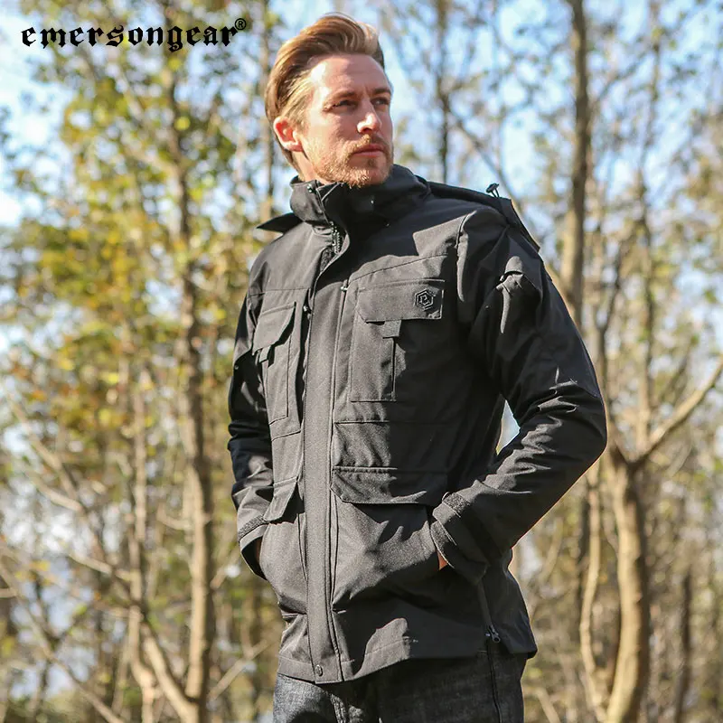 Chaqueta táctica Emersongear Wind Whisperer softshell cortavientos - imagen 3