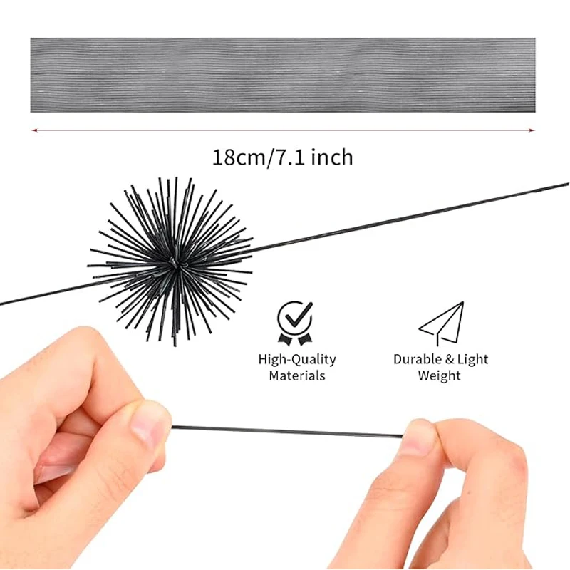 Toparchery 4 piezas de silenciadores de bigotes de cuerda de arco que reducen el ruido de la cuerda para accesorios de arco recurvo compuesto - imagen 4