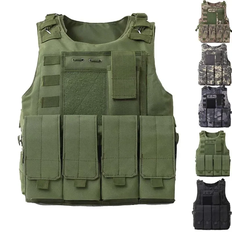 Chaleco táctico Molle ajustable AUKUPKEE