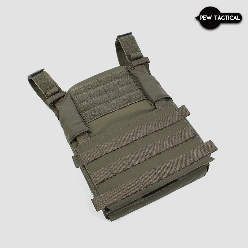 Pew-placa táctica Molle con solapa frontal, estilo Hsp, Thorax, Airsoft, Paintball, accesorios modulares para Chestrig - imagen 3