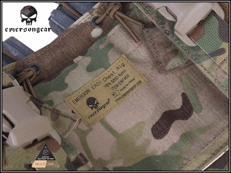 EmersonGear-Easy Chest Rig para Airsoft, Chaleco de combate militar, EM7450 - imagen 5