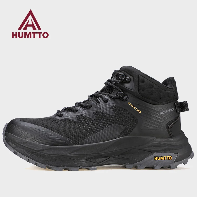 HUMTTO-zapatos de senderismo para hombre, botas de caza impermeables, botines tácticos de combate en el desierto, botas de trekking para mujer, zapatillas de viaje de malla