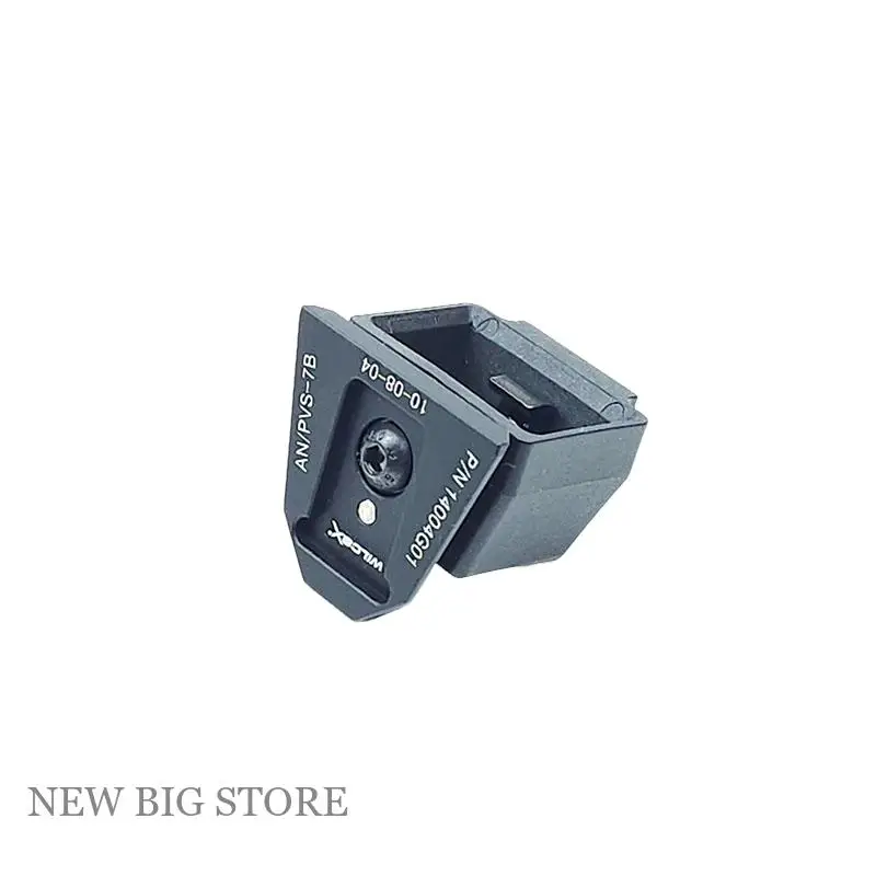 Dispositivo táctico de visión nocturna, adaptador de zapata de cola de milano con montaje en tarjeta triangular de cola de golondrina para transferencia PVS31A BNVS /NVG10 NVG30/PVS-7B - imagen 2