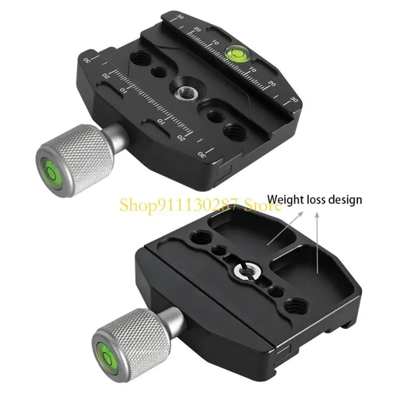 Adaptador montaje abrazadera placa liberación rápida Universal J1HC, adaptador orificio tornillo 3/8 1/4 - imagen 2