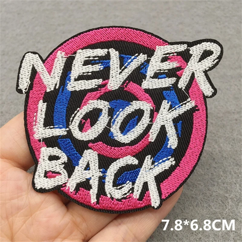 Parches bordados de animales de dibujos animados para ropa, parches termoadhesivos con letras, pegatinas de costura para chaquetas DIY - imagen 5