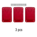 3 Pcs  Red