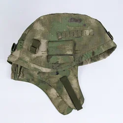 MOX Cubierta de casco camuflaje Green Ruin, a prueba de viento