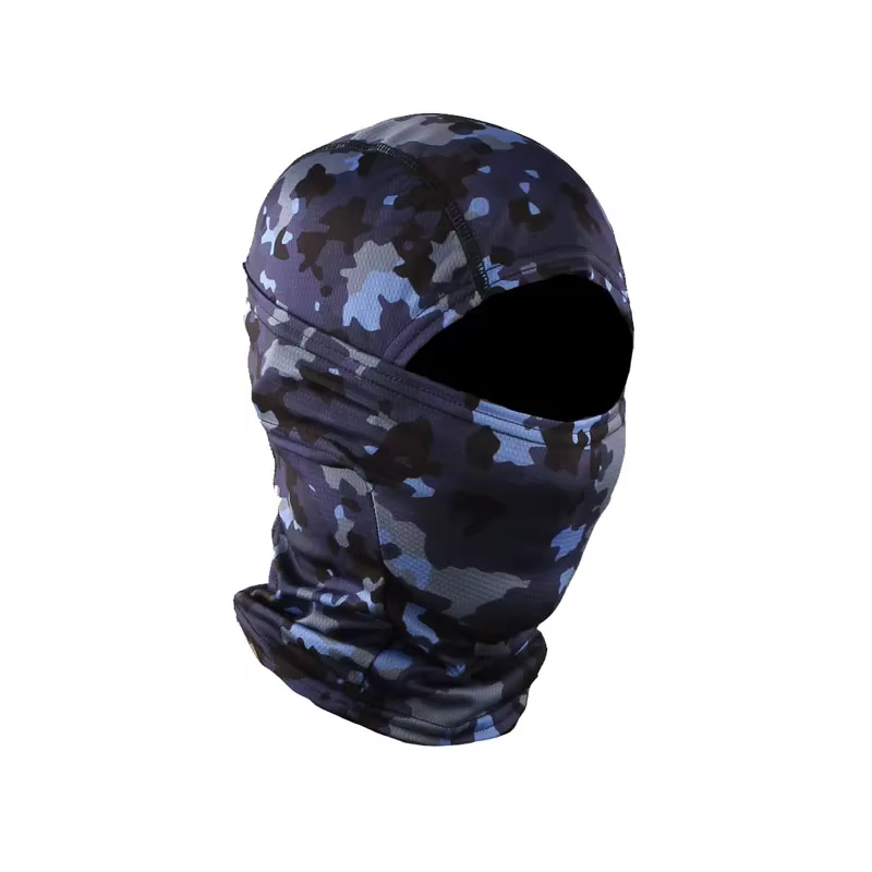 Máscara táctica fina de secado rápido camuflaje para exteriores