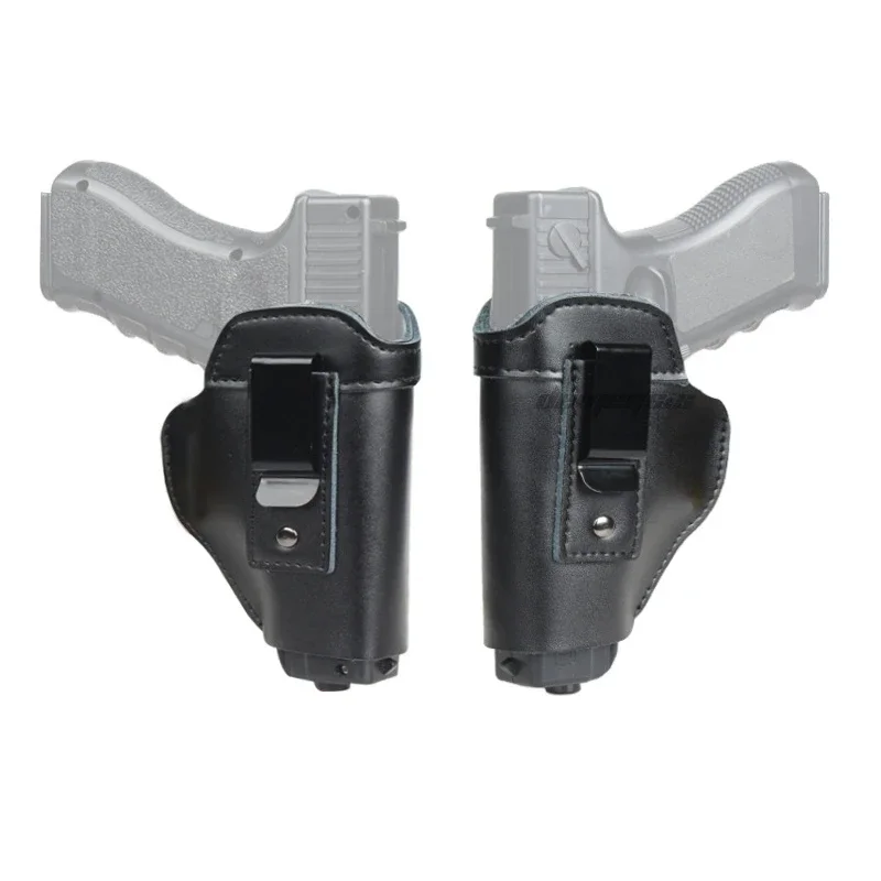 Pistolera táctica de combate para Glock Sig Sauer S & W M & P, funda de cintura, cuero duradero, CS, tiro, caza - imagen 2