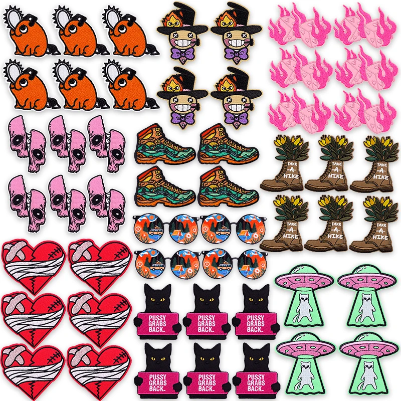 10 unids/lote Adventure Ready parches bordados para planchar para equipo al aire libre chaleco de senderismo mochila escalada de montaña Trail Spirit - imagen 2