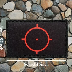Parche táctico moral impresión gancho y bucle para mochila, brazalete