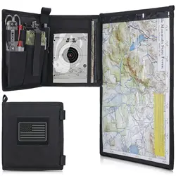 Bolsa táctica mapas TPU impermeable transparente plegable senderismo