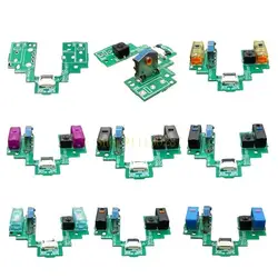 J1HC Piezas reparación del mouse Button Board Micro Switches Botón Botón bien soldado para GPW Mouse.