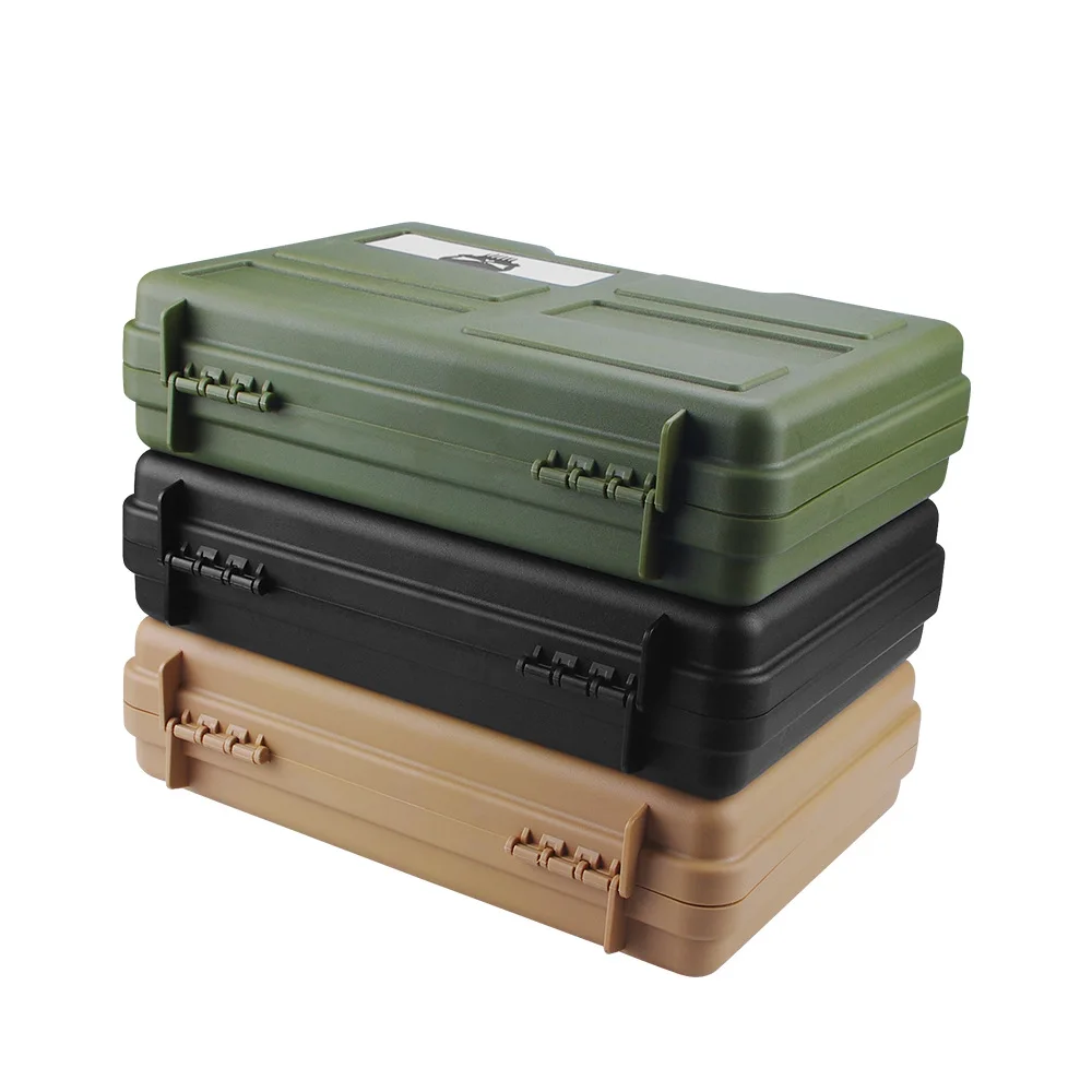 Caja de pistola con sistema de doble bloqueo con recogida y enchufe, bolsa de herramientas EDC de espuma, funda protectora para pistola - imagen 3