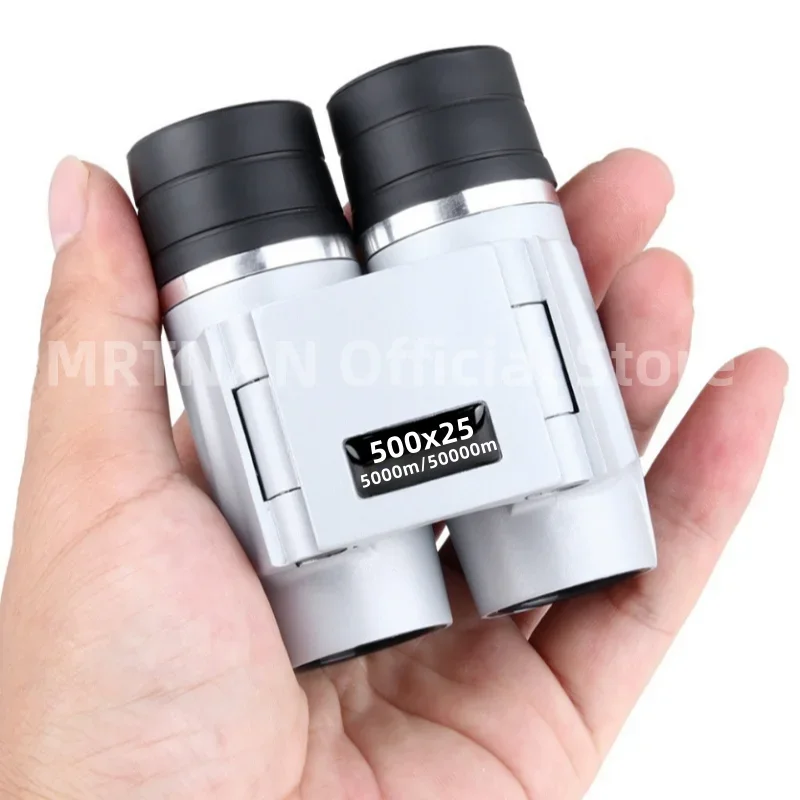 Telescopio profesional de largo alcance, binoculares potentes de enfoque automático, 50000M, 500x25, Mini Monocular HD portátil - imagen 3
