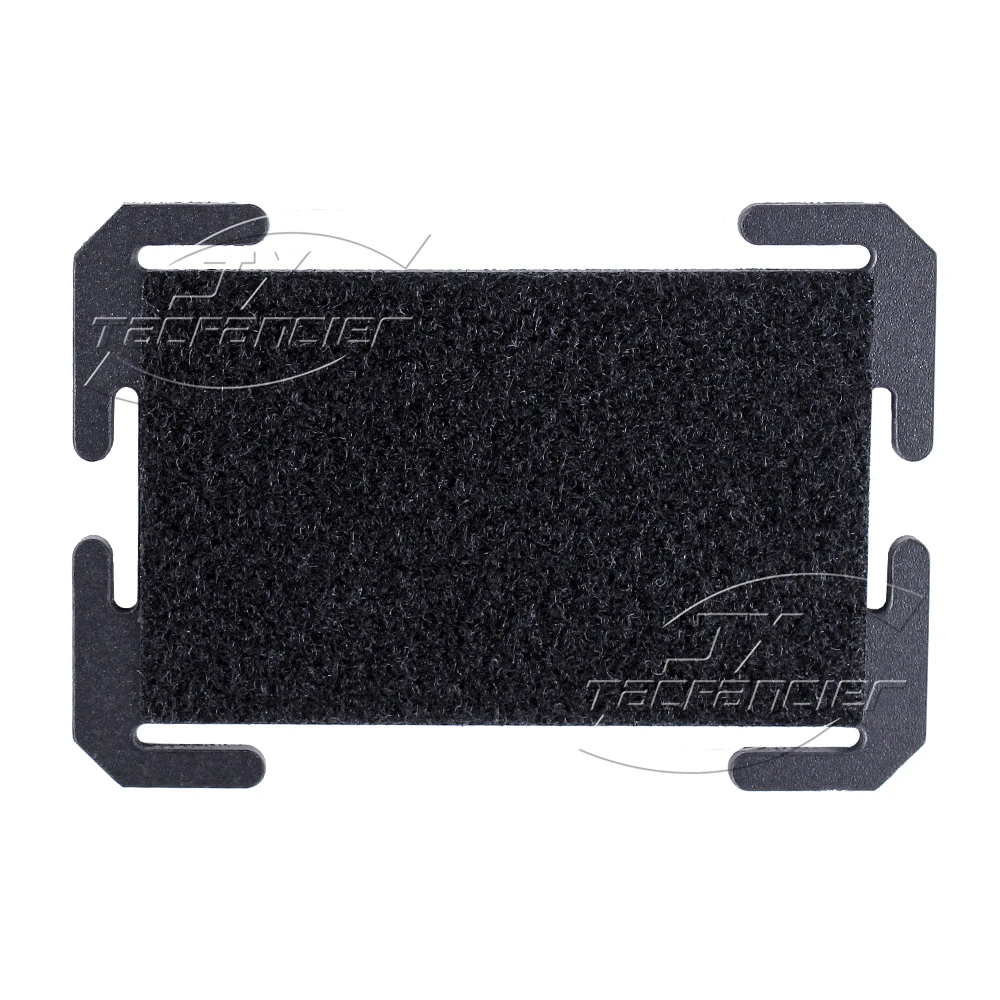 Tablero de parches de moral táctica, accesorio Molle, tablero de exhibición, gancho y bucle 3,2X2, Panel de conexión Molle, accesorios para chaleco de caza - imagen 2