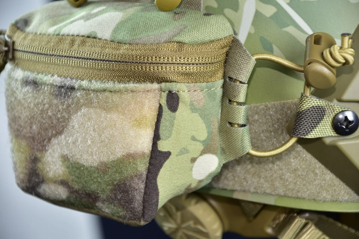 Bolsa trasera Universal para casco estilo SC táctico, bolsa para batería, contrapeso NVG, accesorios tácticos para casco - imagen 4