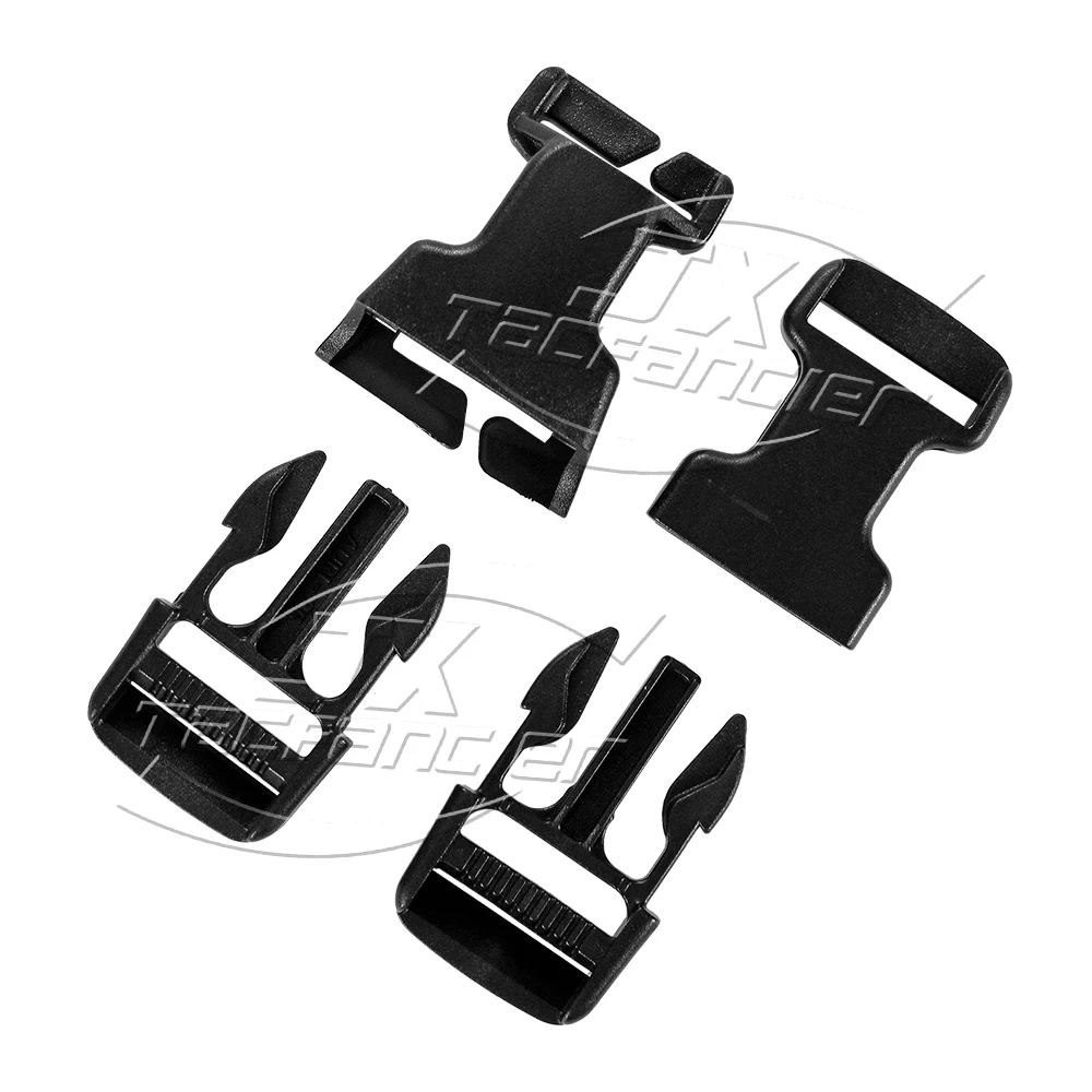 Hebilla QASM GTSR de 1 pulgada, accesorio MOLLE, hebillas de Liberación lateral, fijación rápida, montaje en superficie, portador de placa táctica, equipo de chaleco de caza - imagen 2