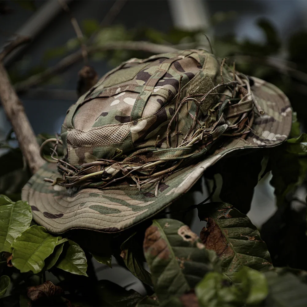 Emersongear-Sombrero Boonie táctico, gorra militar, sombrero para el sol de ala corta para hombre, deportes al aire libre, caza, pesca, Camping, senderismo, caminar, viajes - imagen 3