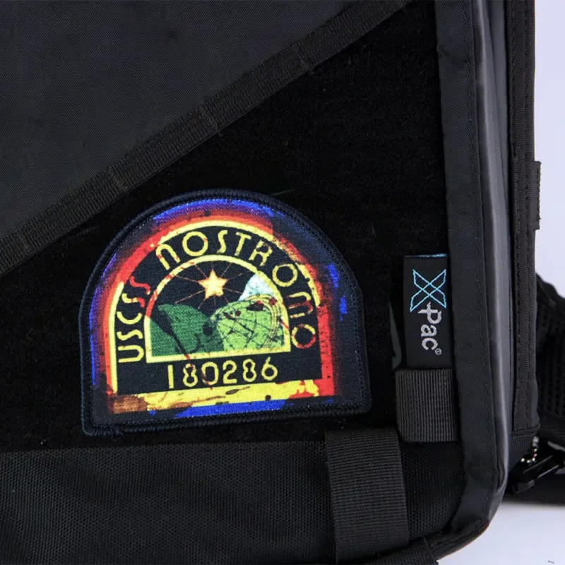 USCSS NOSTROMO parche táctico estampado insignia de moral militar gancho y bucle mochila ropa accesorios decorativos brazalete pegatinas - imagen 5