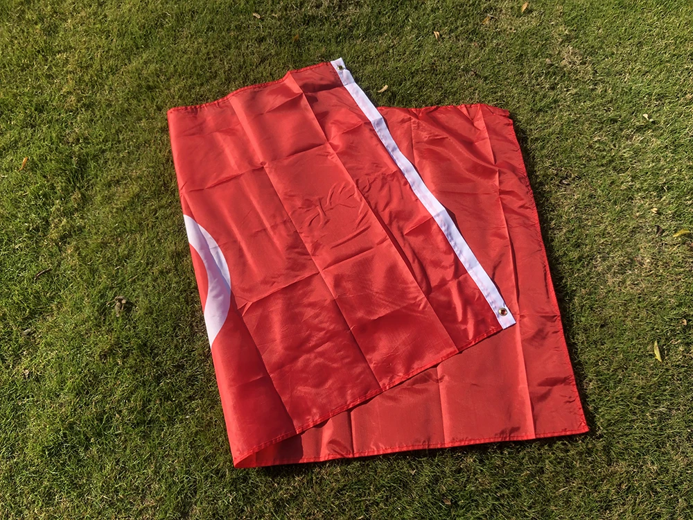 Bandera de Túnez poliéster para exterior – Bandera nacional colgante - imagen 5