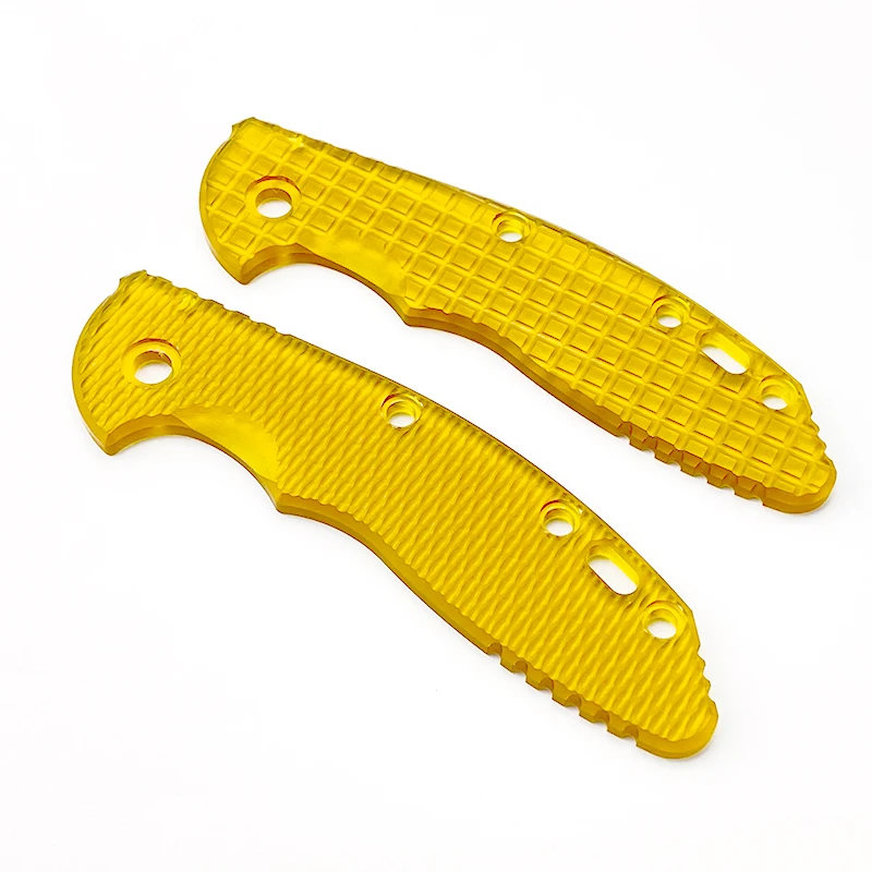 Parches de básculas con mango de cuchillo plegable Ultem PEI hechos a medida para cuchillos originales XM18 de 3,5 ", Material de parche, accesorios DIY, 1 unidad - imagen 4