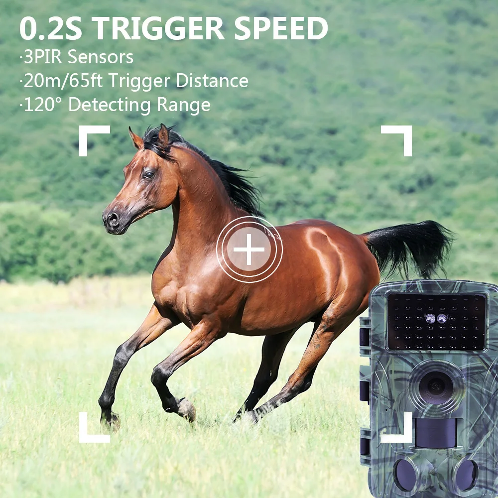 Cámara trampa WiFi impermeable de visión nocturna con transmisión - imagen 2