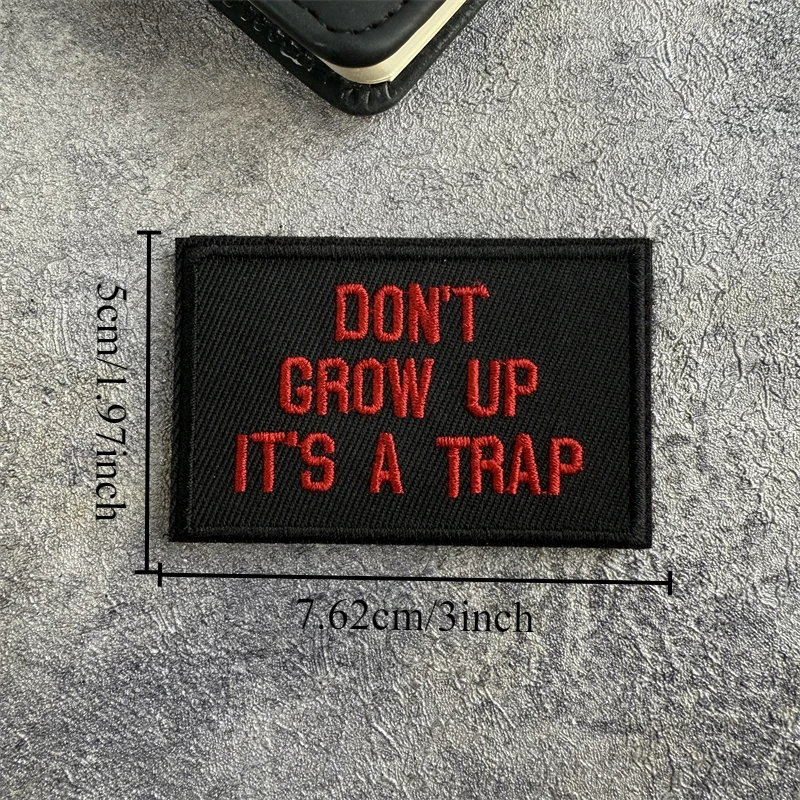 No se golpear es un guapa, parche bordado táctico sarcástico divertido, insignia de moral, gancho y bucle, mochila, sombrero, accesorios, pegatina - imagen 5