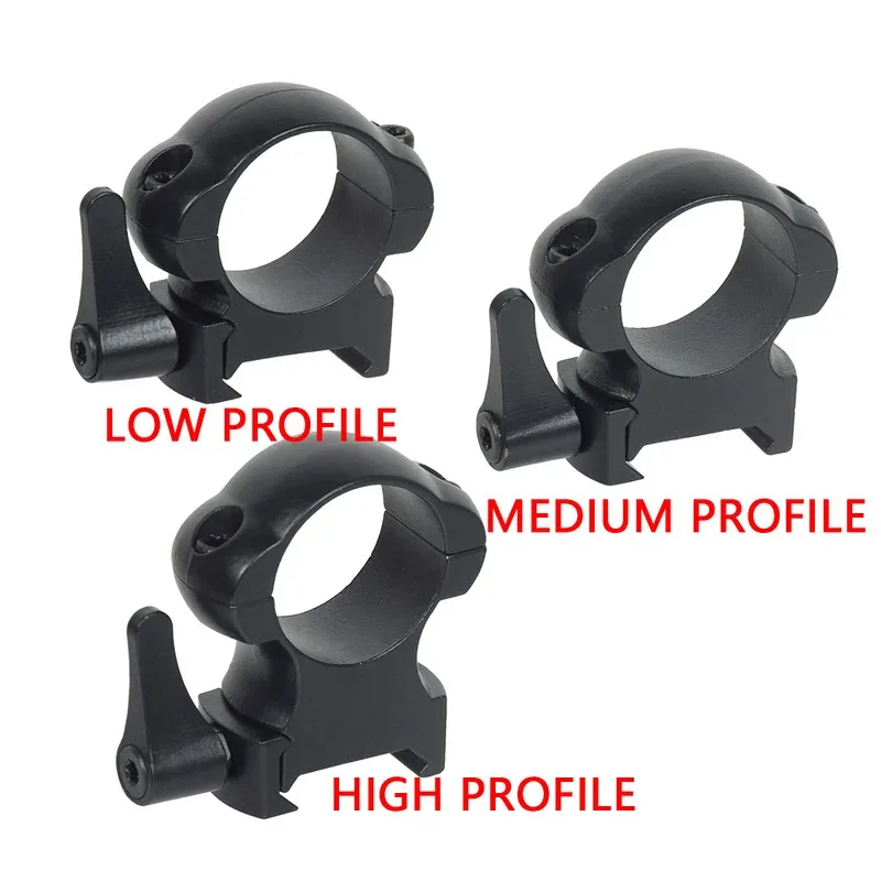 2 uds táctico 25,4mm 30mm QD diámetro mira telescopio montaje anillo nivel vista tubo abrazadera juguete decoración accesorio