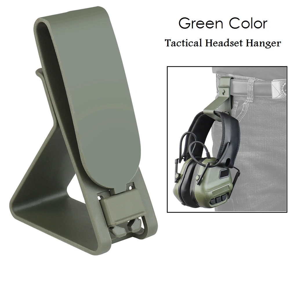 Soporte táctico MOLLE para auriculares y correaje de cintura - imagen 3