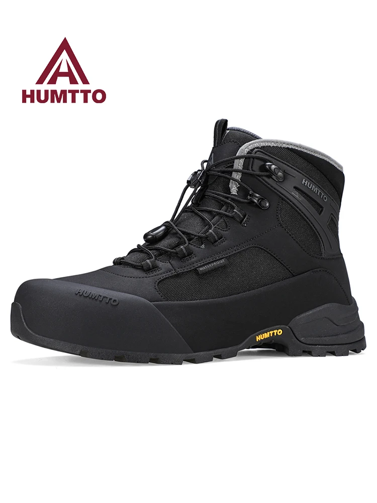 HUMTTO zapatos de senderismo hombres invierno mujeres deportes al aire libre zapatos de trekking amortiguación botas tácticas ligeras zapato de caza impermeable - imagen 5